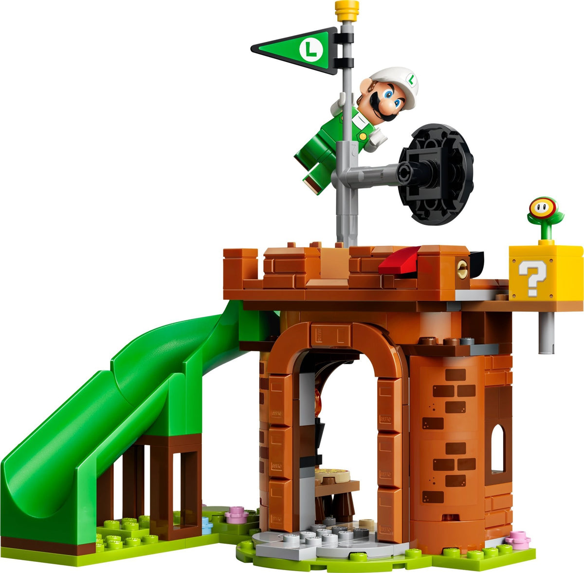 LEGO Super Mario 72061 scontro tra luigi fuoco e koopa