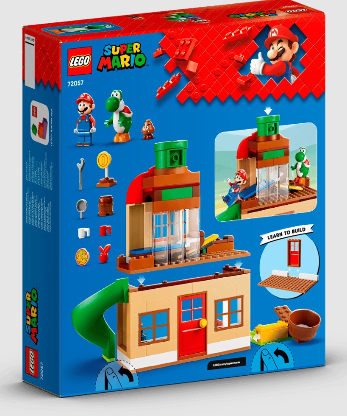 LEGO Super Mario 72057 yoshi a casa di mario