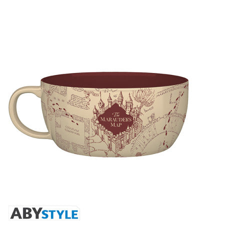 harry potter: marauder's map - breakfast set mug + bowl