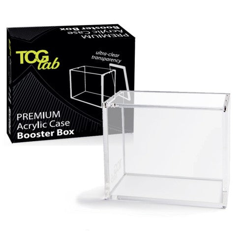 premium case protettivo per pokemon booster box magnetico in plexiglass