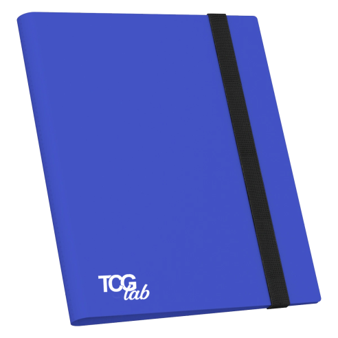 raccoglitore a 9 tasche (360 carte) - blu