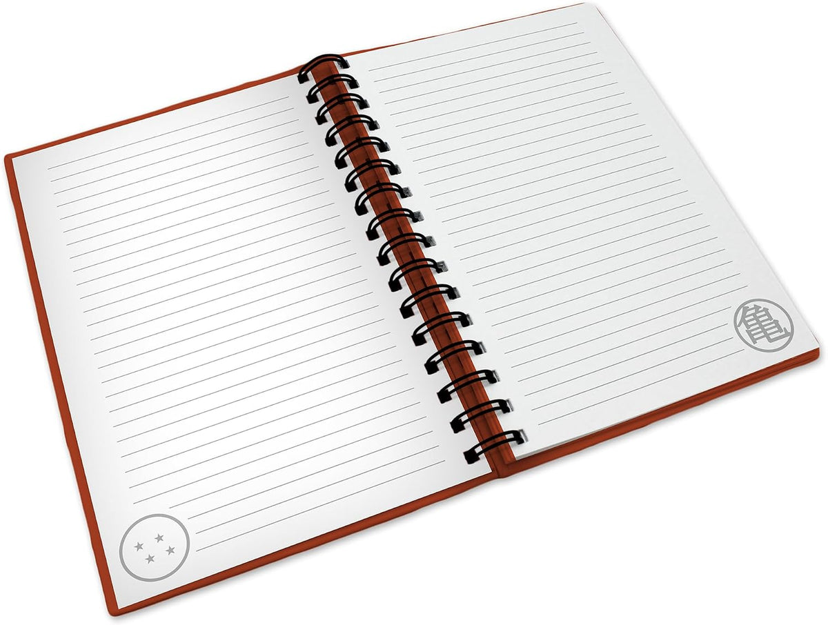 dragon ball - goku - agenda a5 a righe a spirale