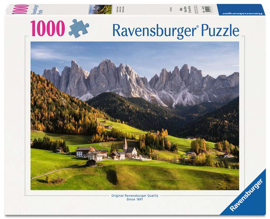 dolomiti in autunno - puzzle 1000 pezzi