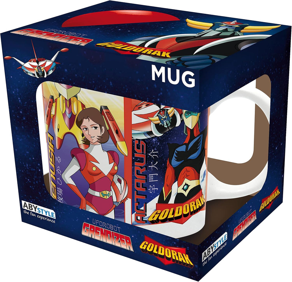 grendizer - tazza 320ml - goldorak