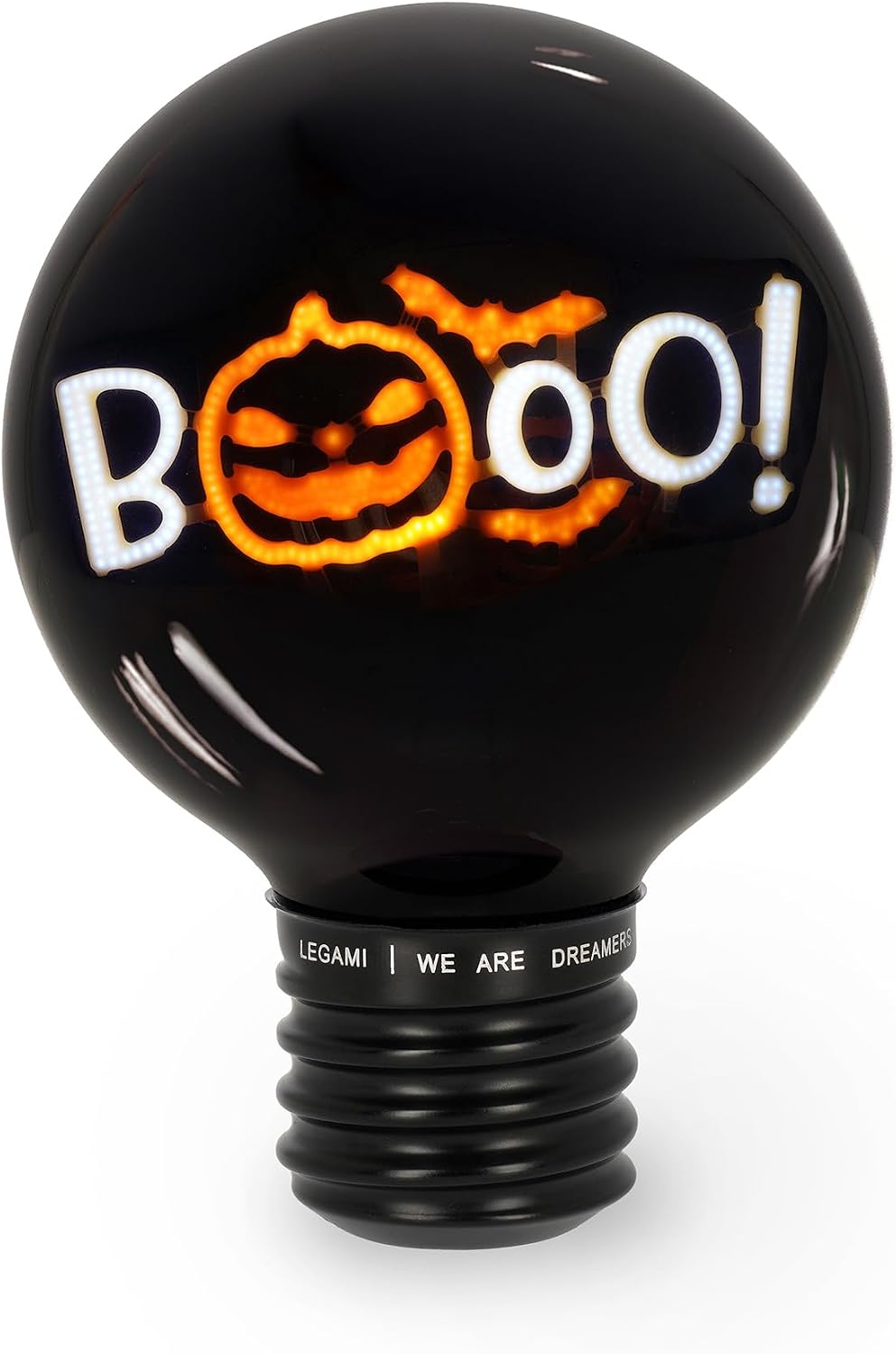 bulb fiction - lampada da tavolo lampadina - pumpkin booo