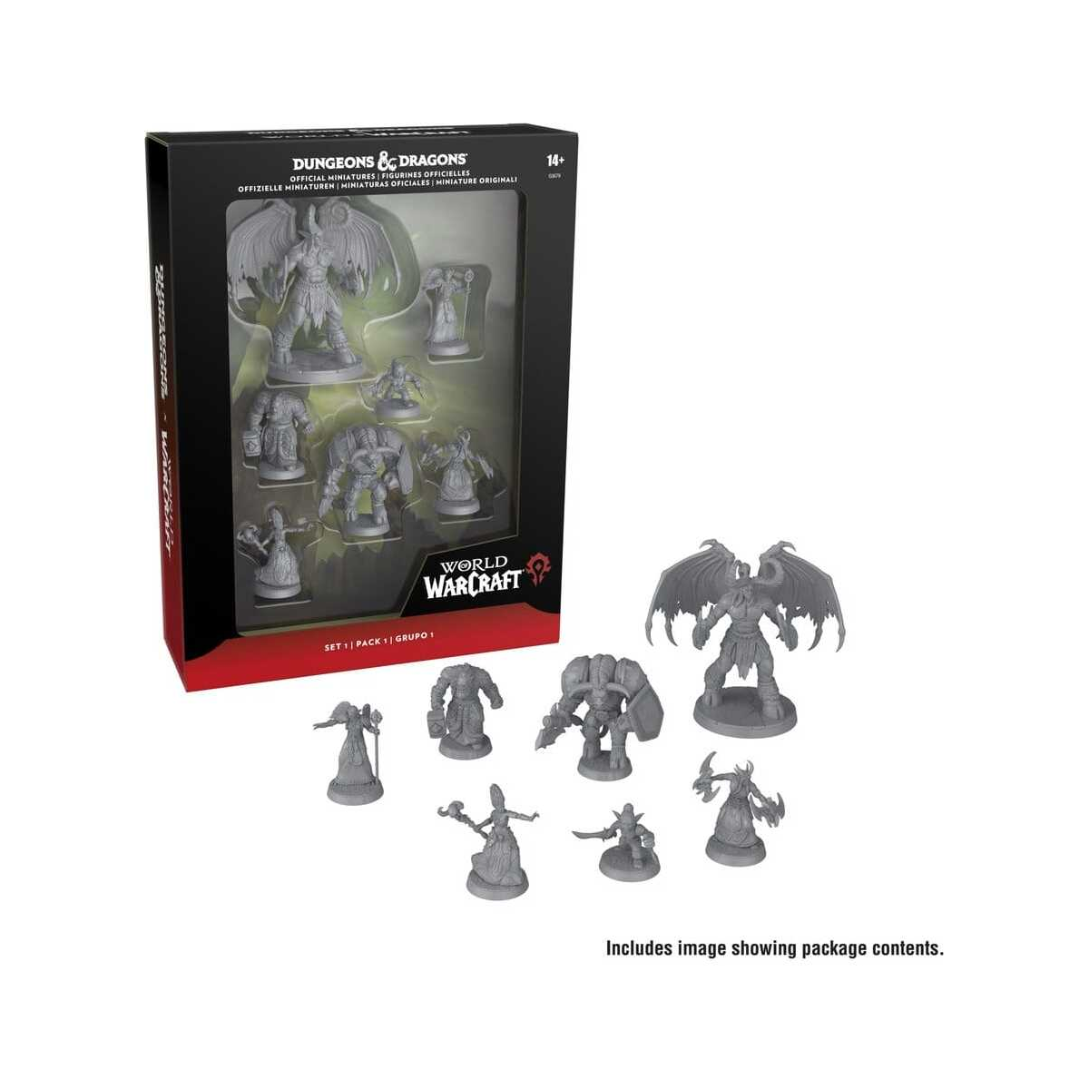 dungeons & dragons - world of warcraft - set miniature 1