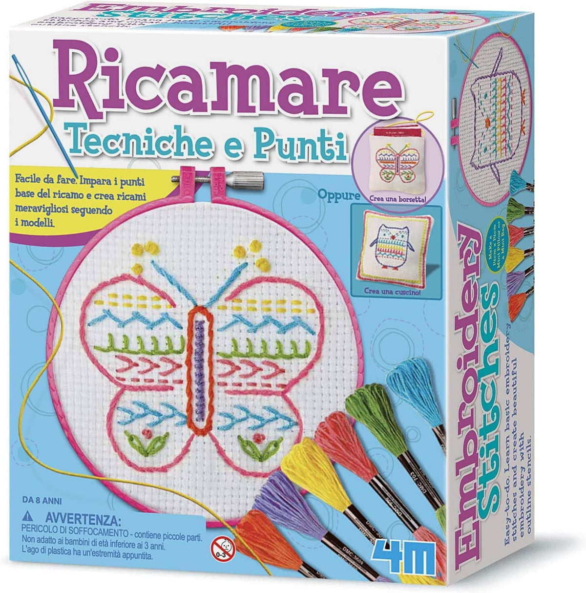 ricamare - tecniche e punti