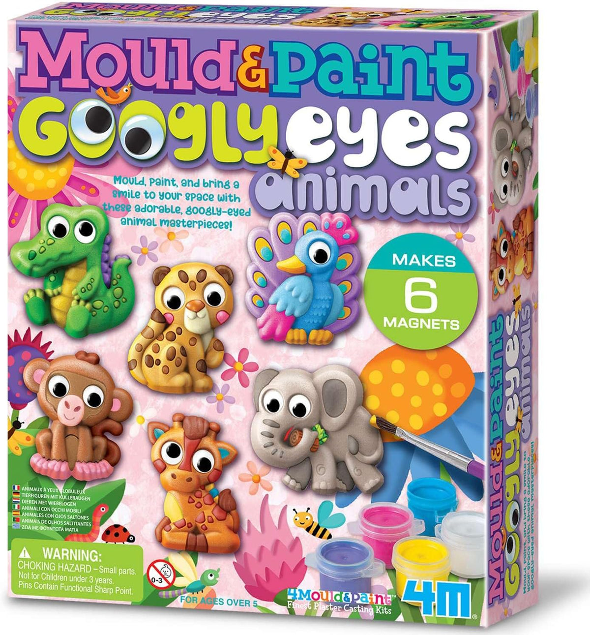 modella & dipingi - animali con occhi mobili
