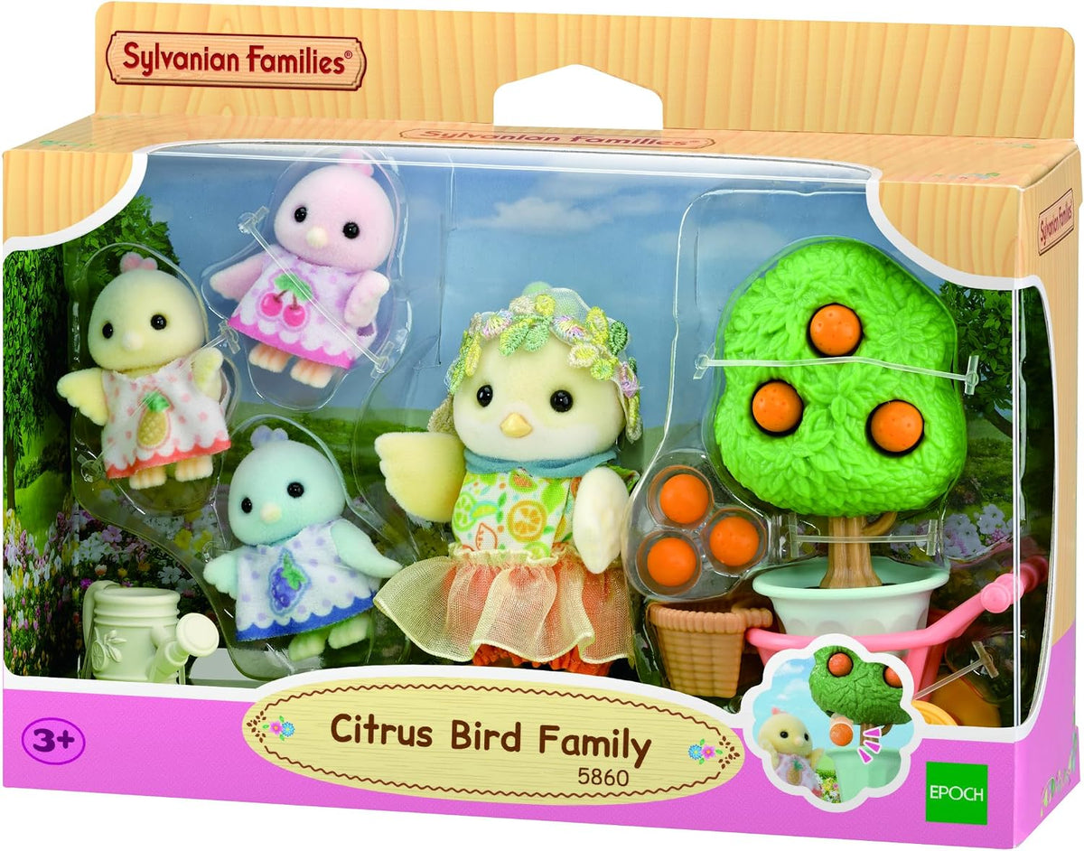 famiglia uccelli agrumi