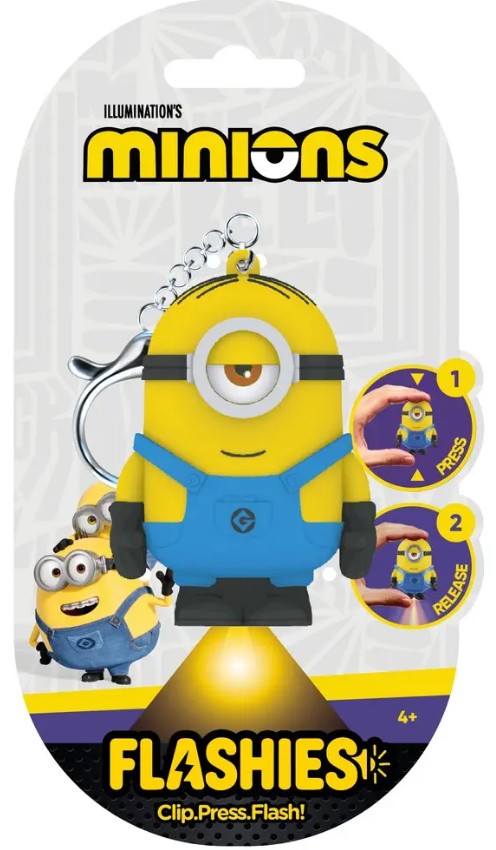 flashies 3d - portachiavi con luce - minions