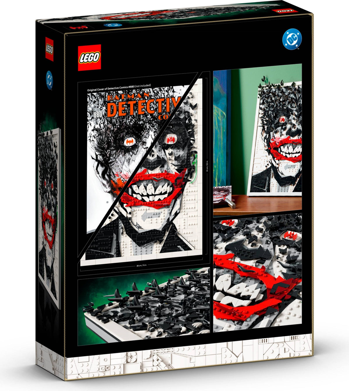 LEGO Art 67012 wall art copertina fumetto the joker™