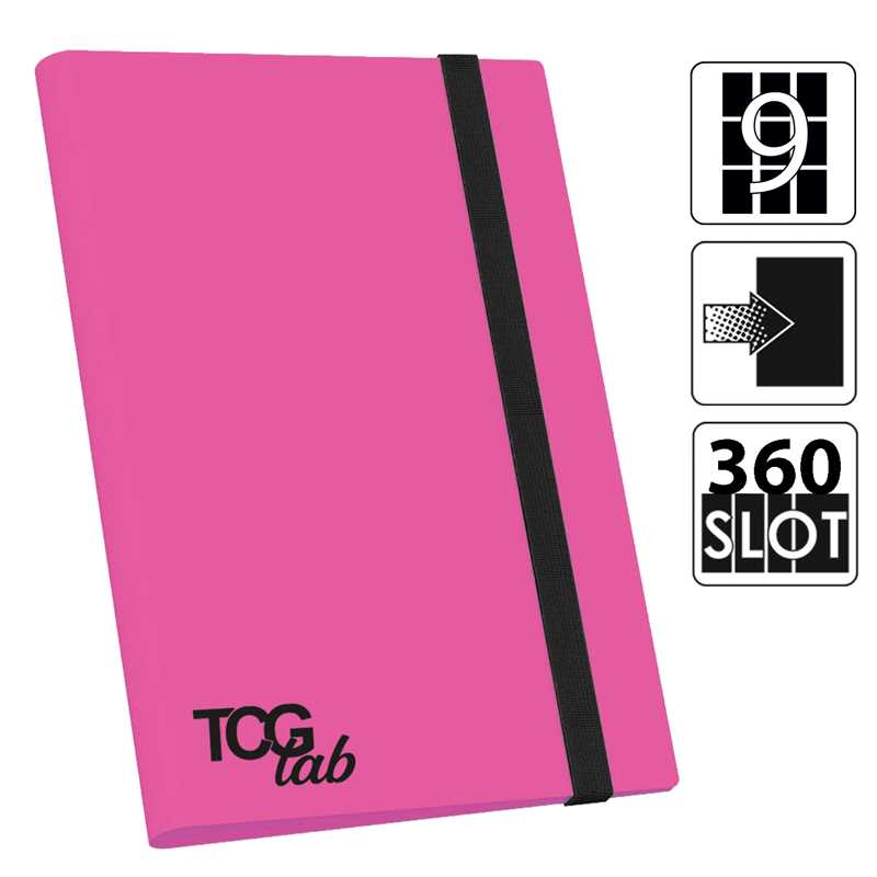 raccoglitore a 9 tasche (360 carte) - rosa