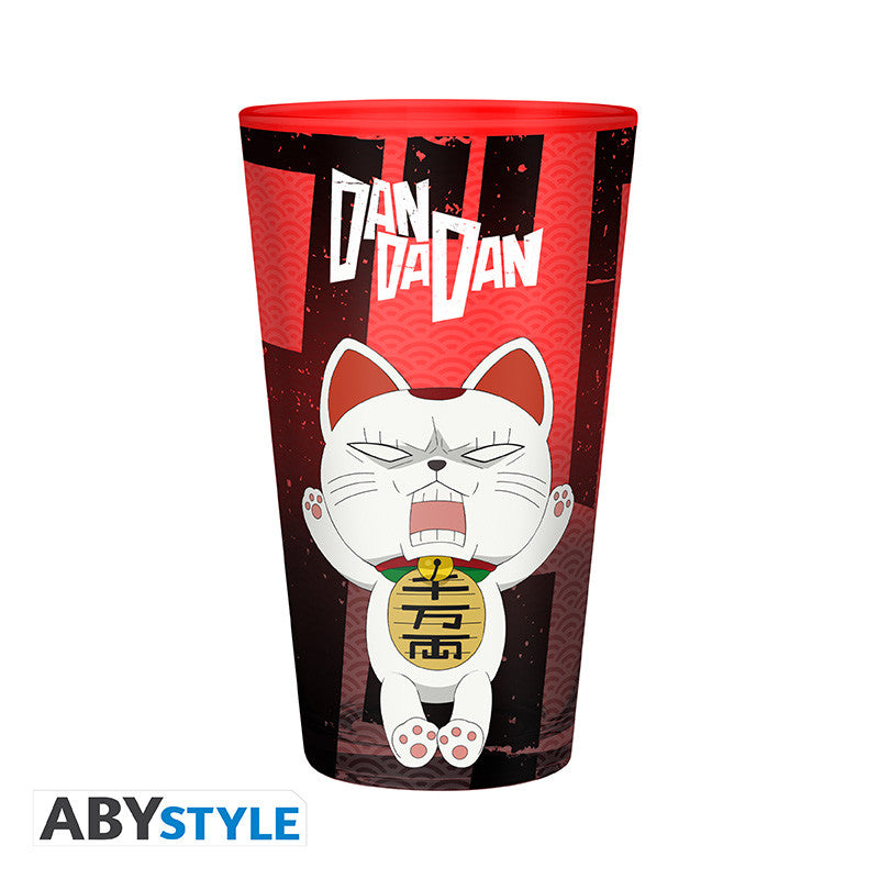 dandadan - bicchiere large glass 400ml - okarun & granny turbo