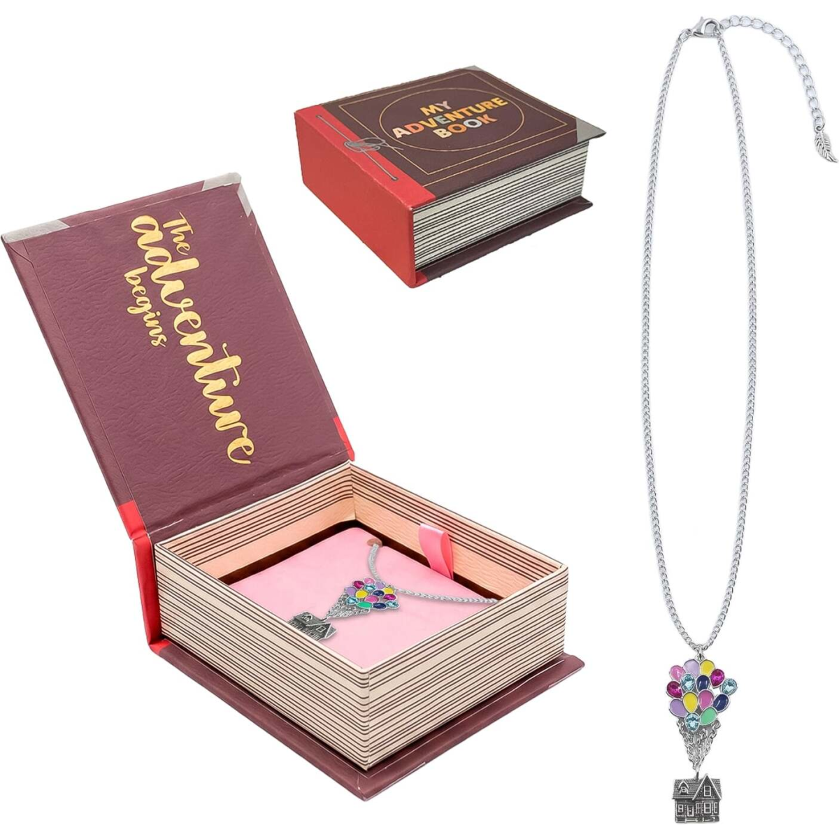 scatola gioielli con collana - pixar up