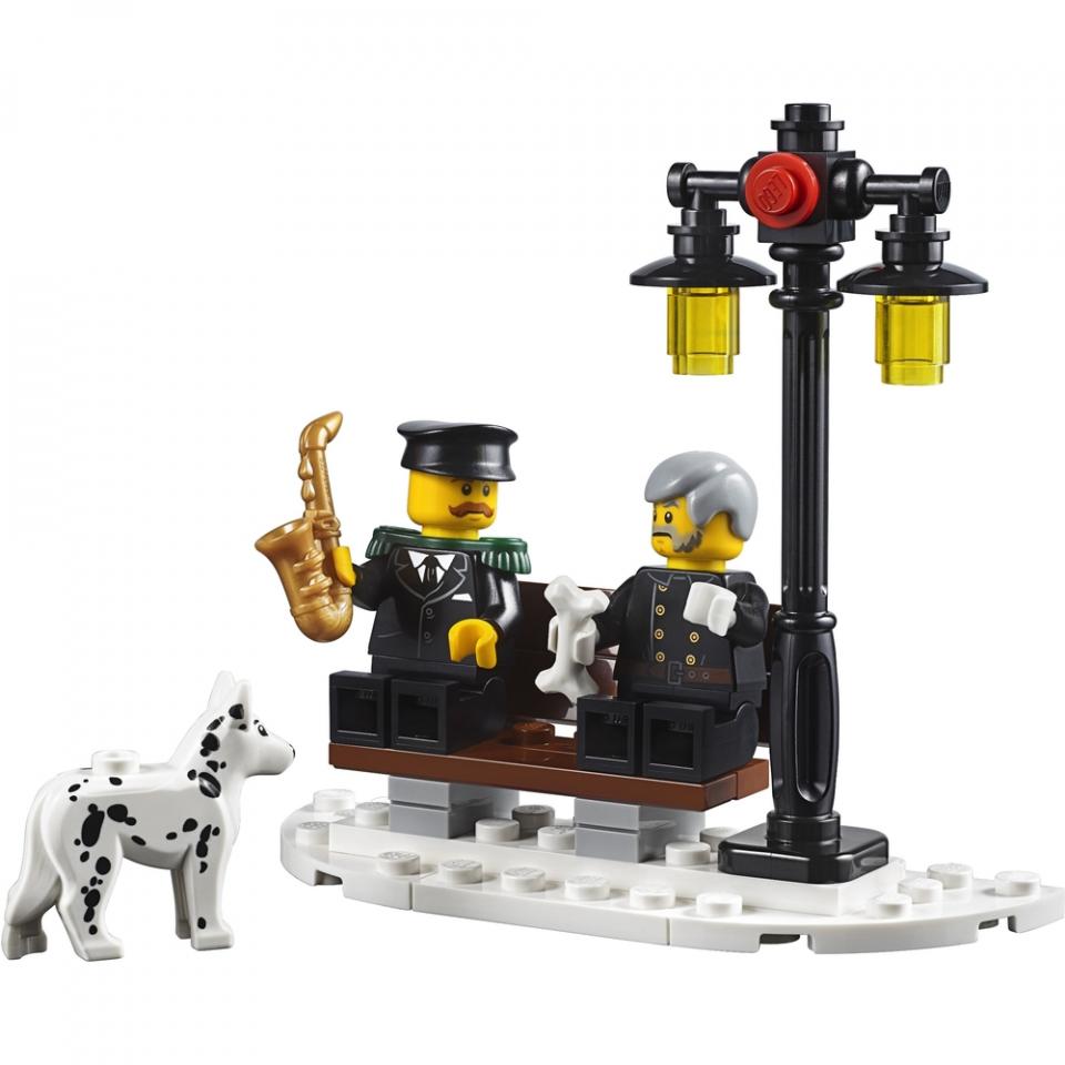 LEGO Icons 10263 caserma dei pompieri del villaggio invernale