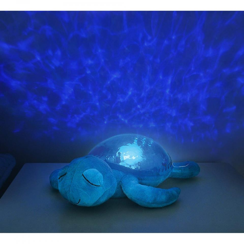tranquil turtle aqua - tartaruga peluche effetto luce e suoni