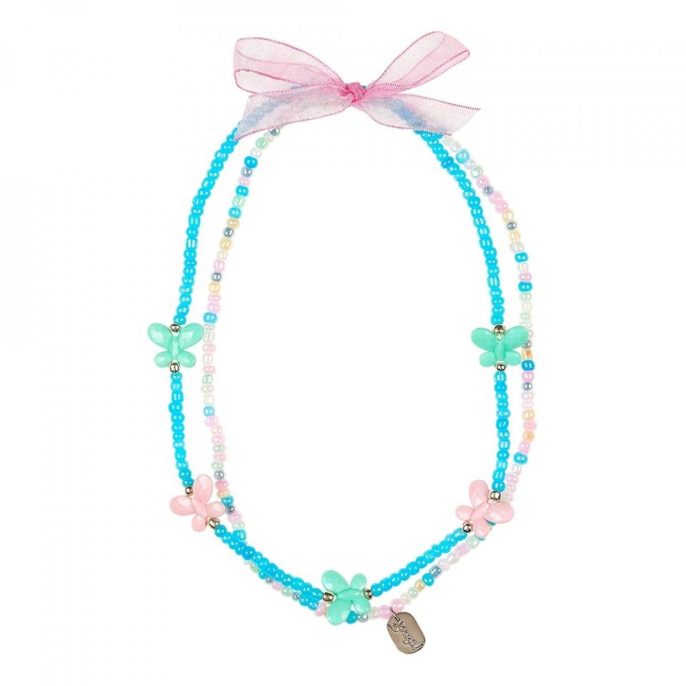 collana elisa con farfalle