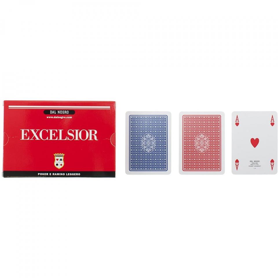 ramino excelsior - mazzo carte da gioco francesi