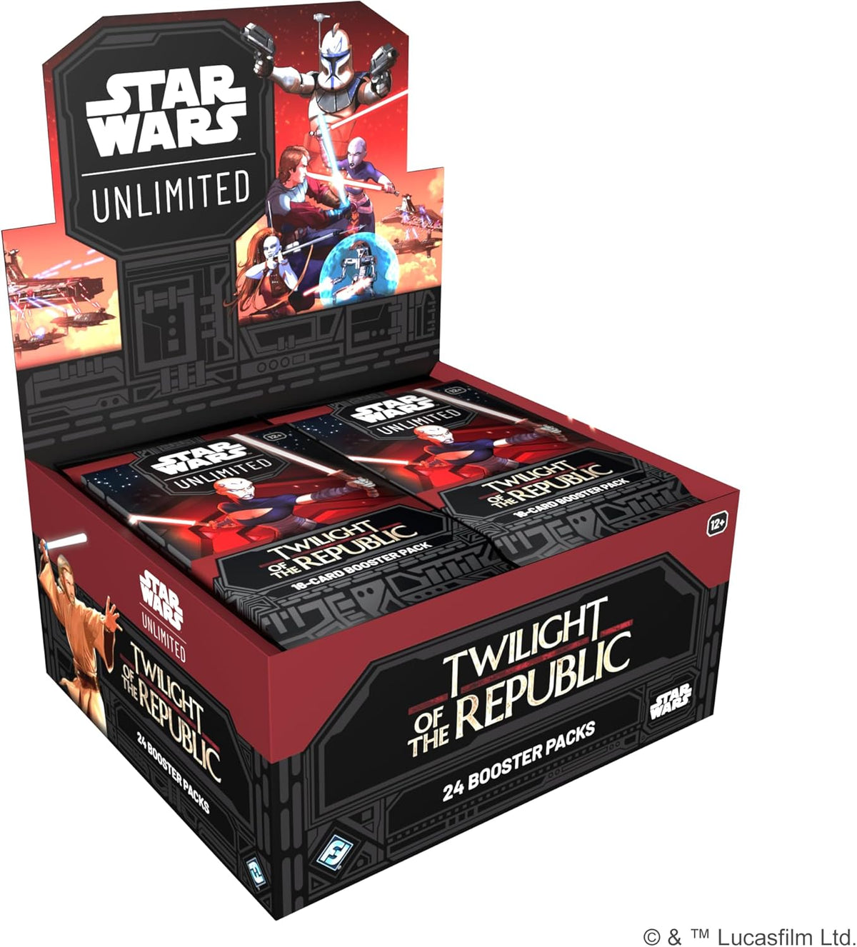star wars unlimited - twilight of the republic - box 24 buste (eng)